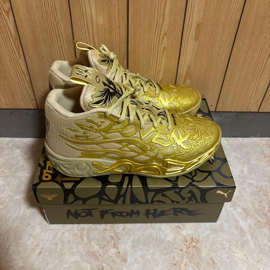 PUMA MB.04 Golden Child バスケットボールシューズ