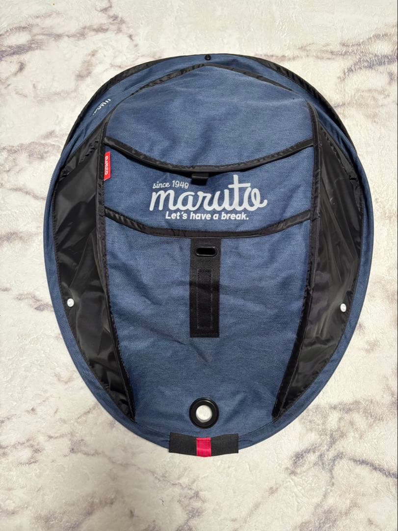 MARUTO マルト　シェル型　チャイルドシートカバー　後ろ席用　極美品