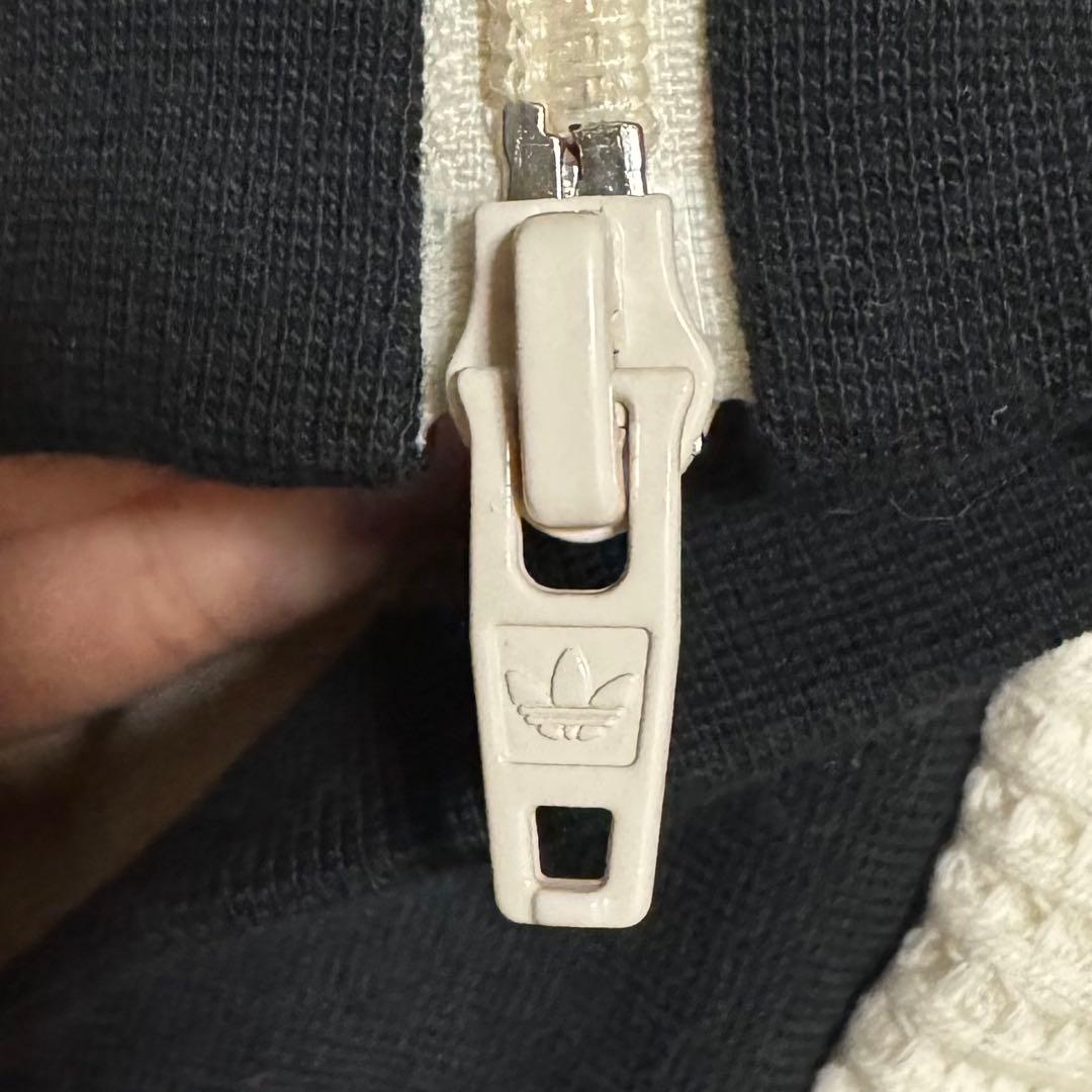 adidas トラックワッフルジャケット S