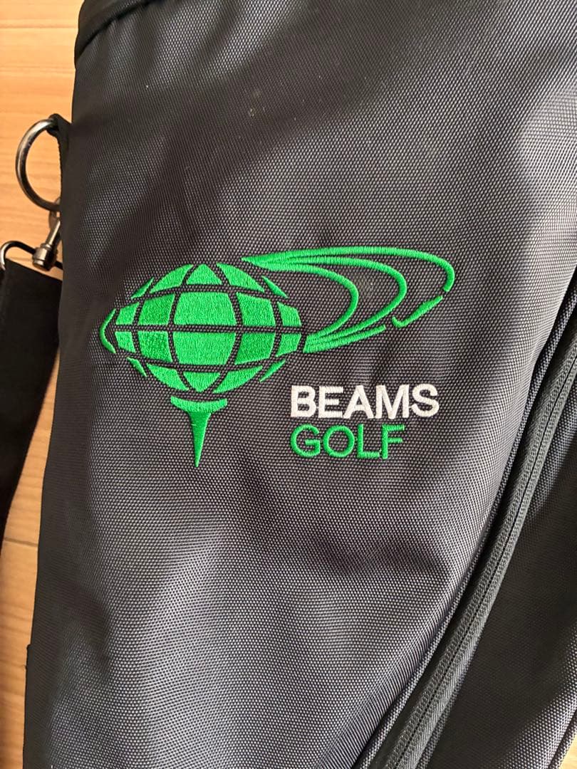 「杏子」BEAMS GOLF ブラックキャディバッグ