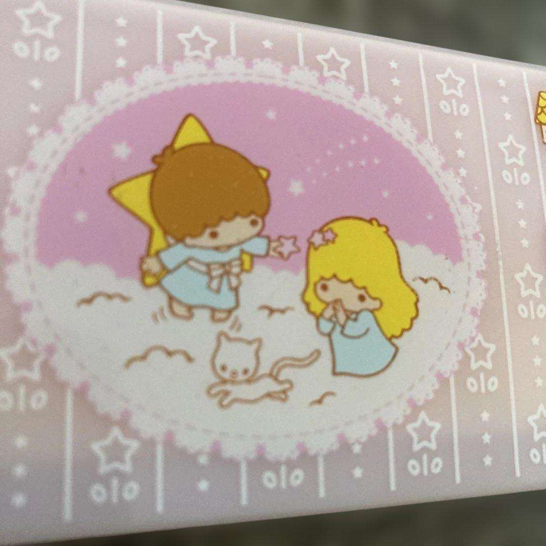 リトルツインスターズ　キキララちゃん　折りたたみミラー　2003年