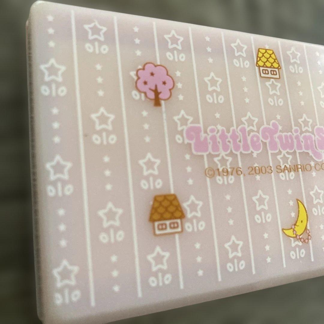 リトルツインスターズ　キキララちゃん　折りたたみミラー　2003年