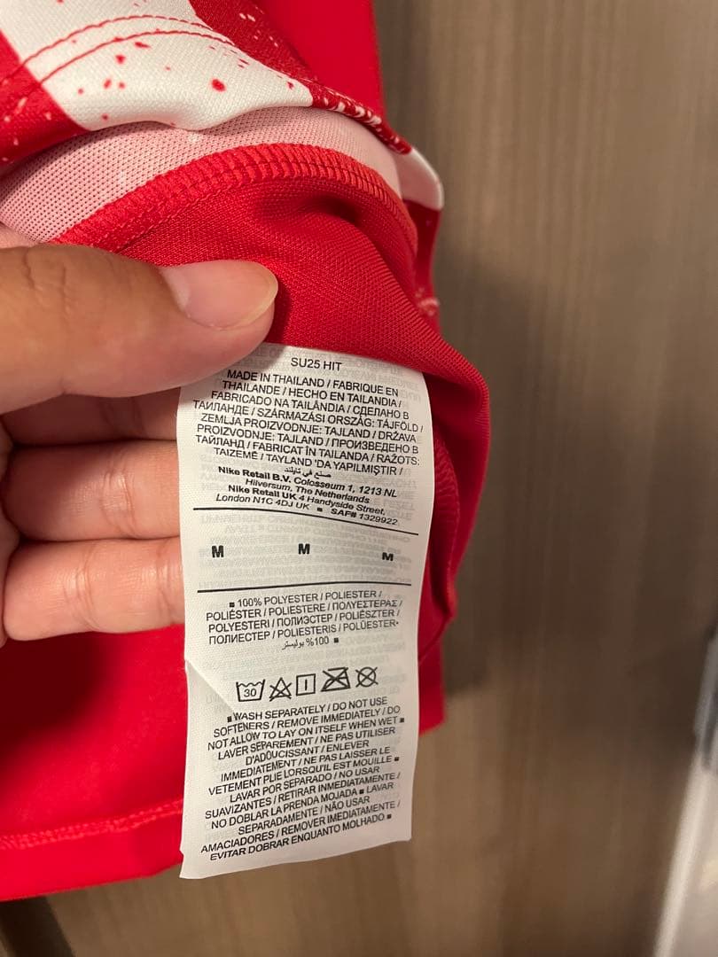 【新品】 Atlético de Madrid プレマッチ ウェアMサイズ