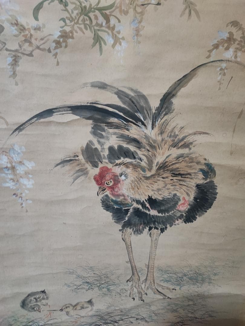 日本？中国？　古の絵　手描き
