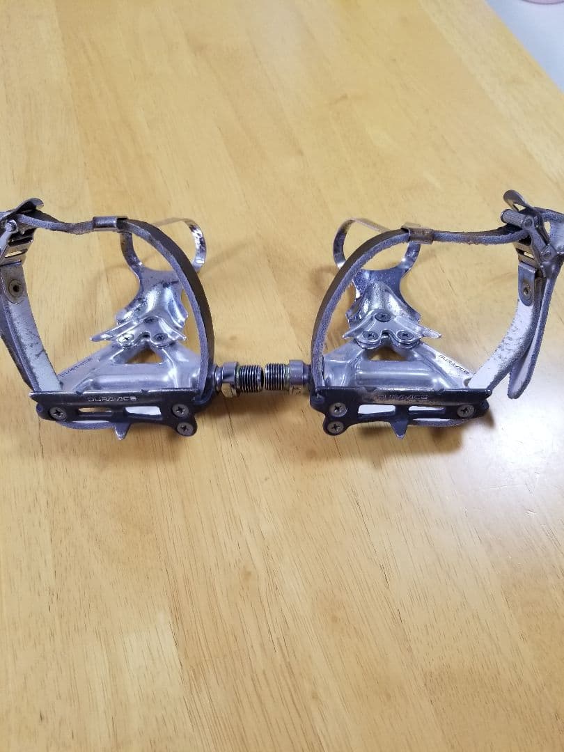 DURA-ACE デュラエース フラットペダル PD-7400 トゥークリップ