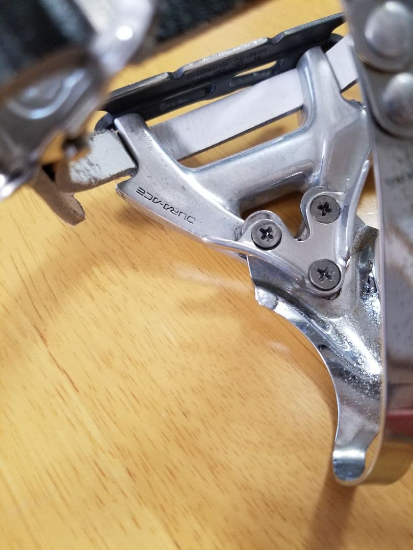 DURA-ACE デュラエース フラットペダル PD-7400 トゥークリップ