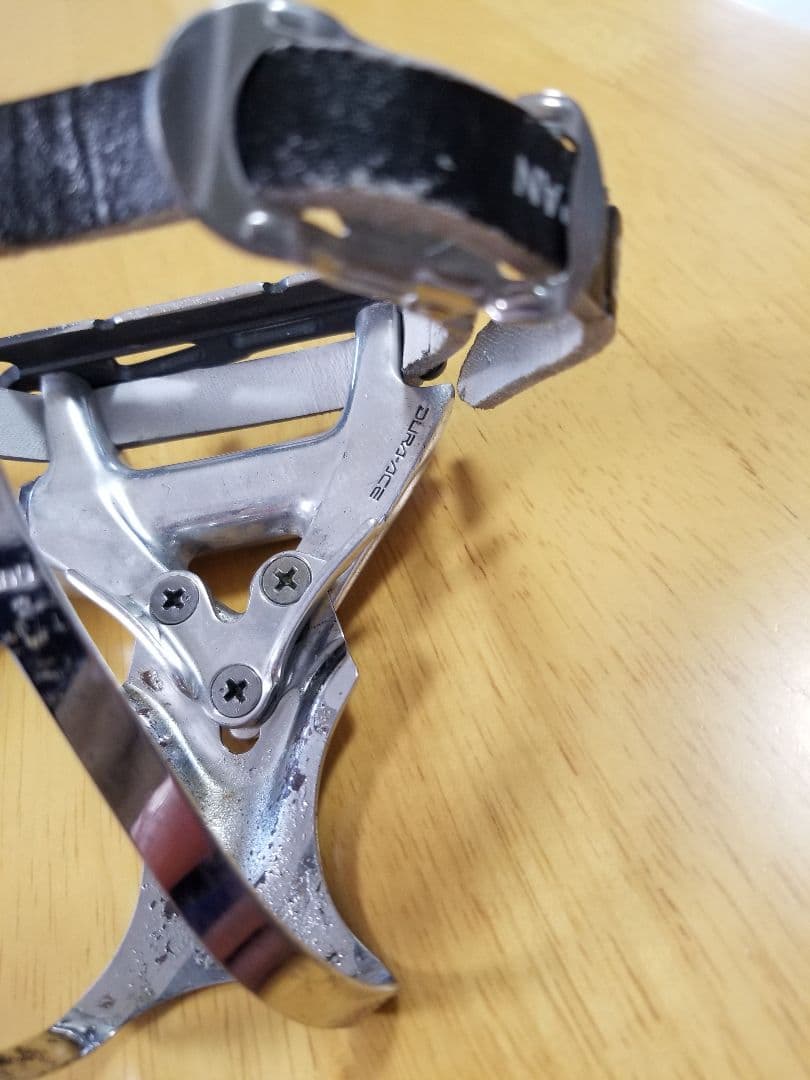 DURA-ACE デュラエース フラットペダル PD-7400 トゥークリップ