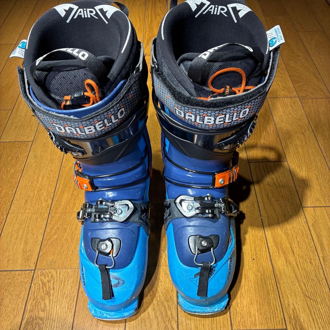 名機dalbelloダルベロLUPO AX120 26.0-26.5cmTLT