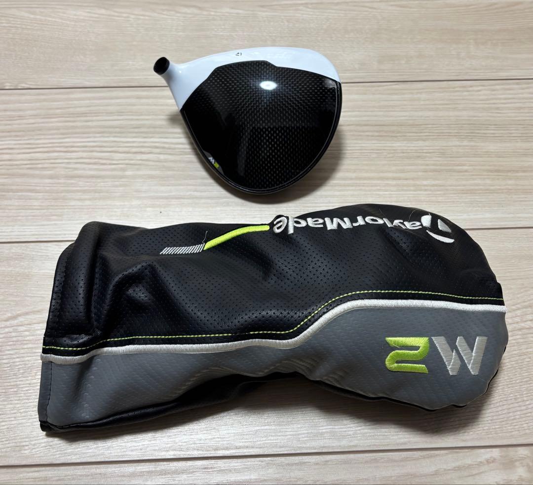 名器 TaylorMade M2ドライバー9.5° ヘッドカバー付 比較的綺麗