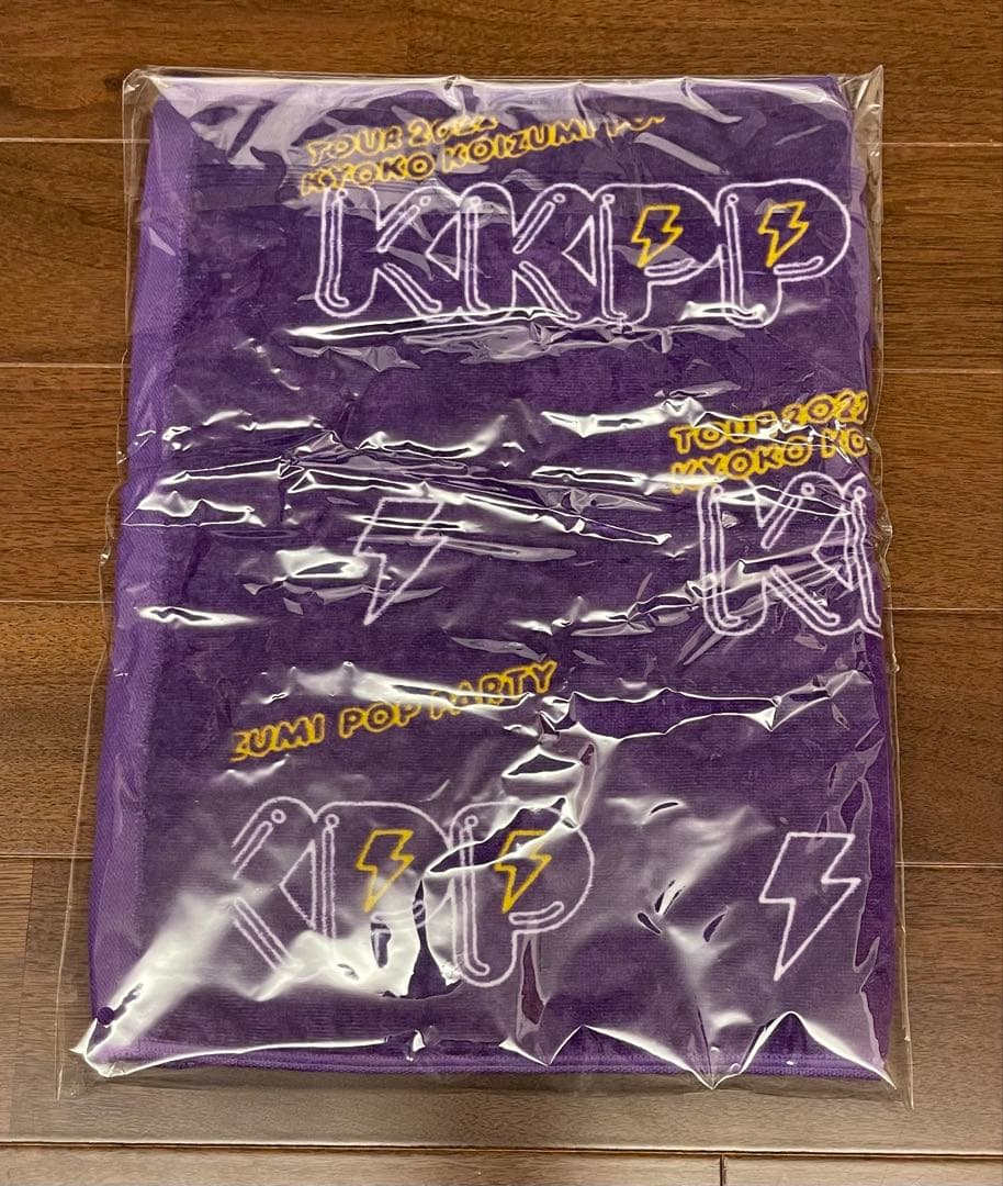 KKKPP Tシャツ (ブラック) （ホワイト）Lサイズ＆ツアータオル小泉今日子