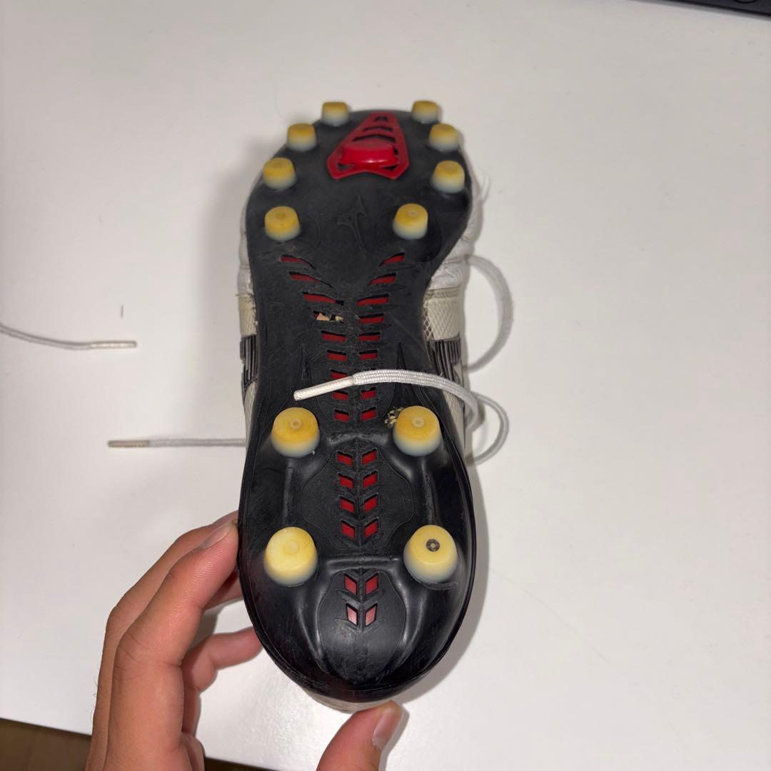 Mizuno サッカーシューズ スパイク ホワイト・レッド・ブラック