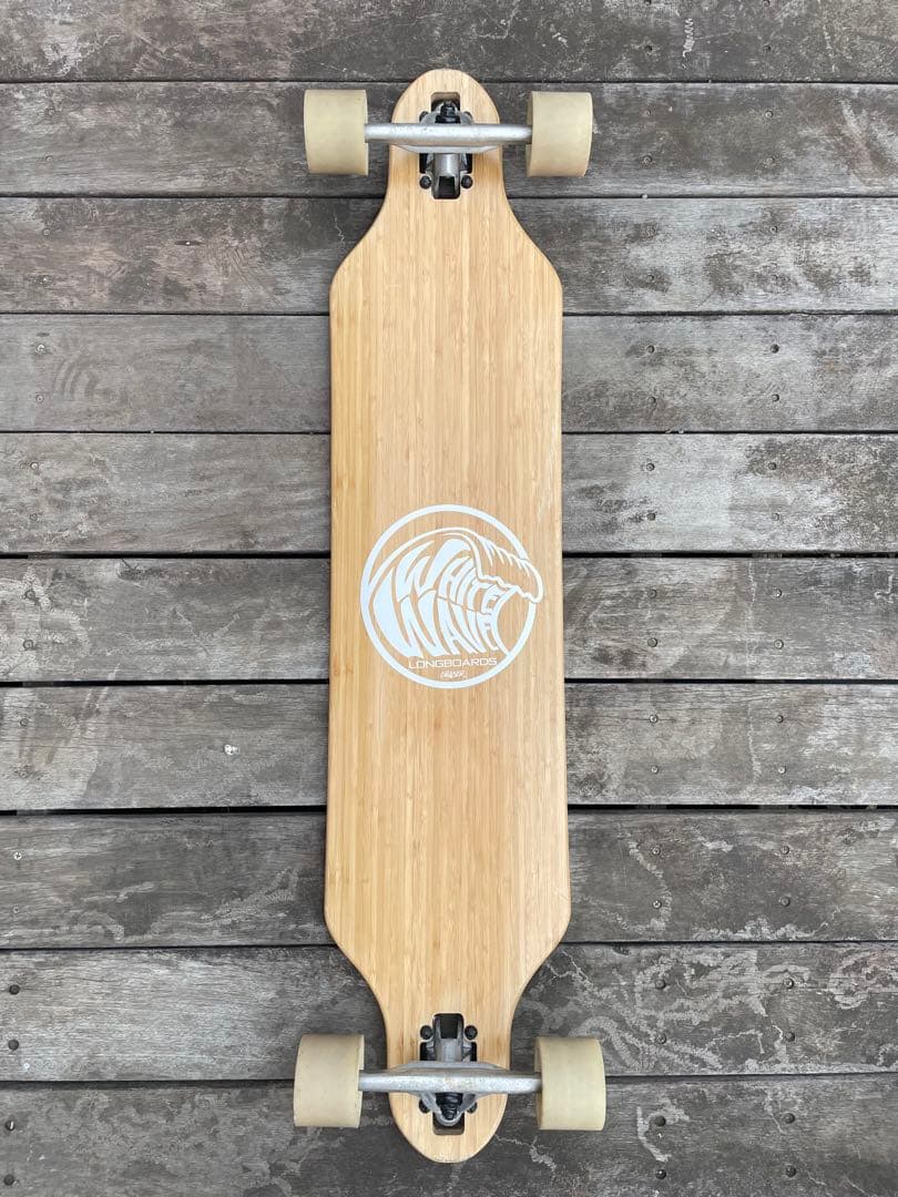 【美品】White Wave Longboard_ロングボード_41インチ