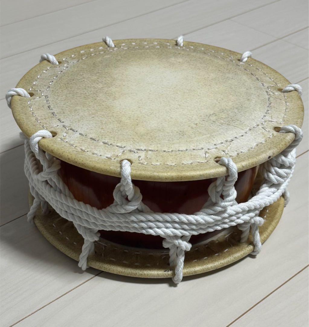 和楽器　締太鼓35cm（ひも締め）