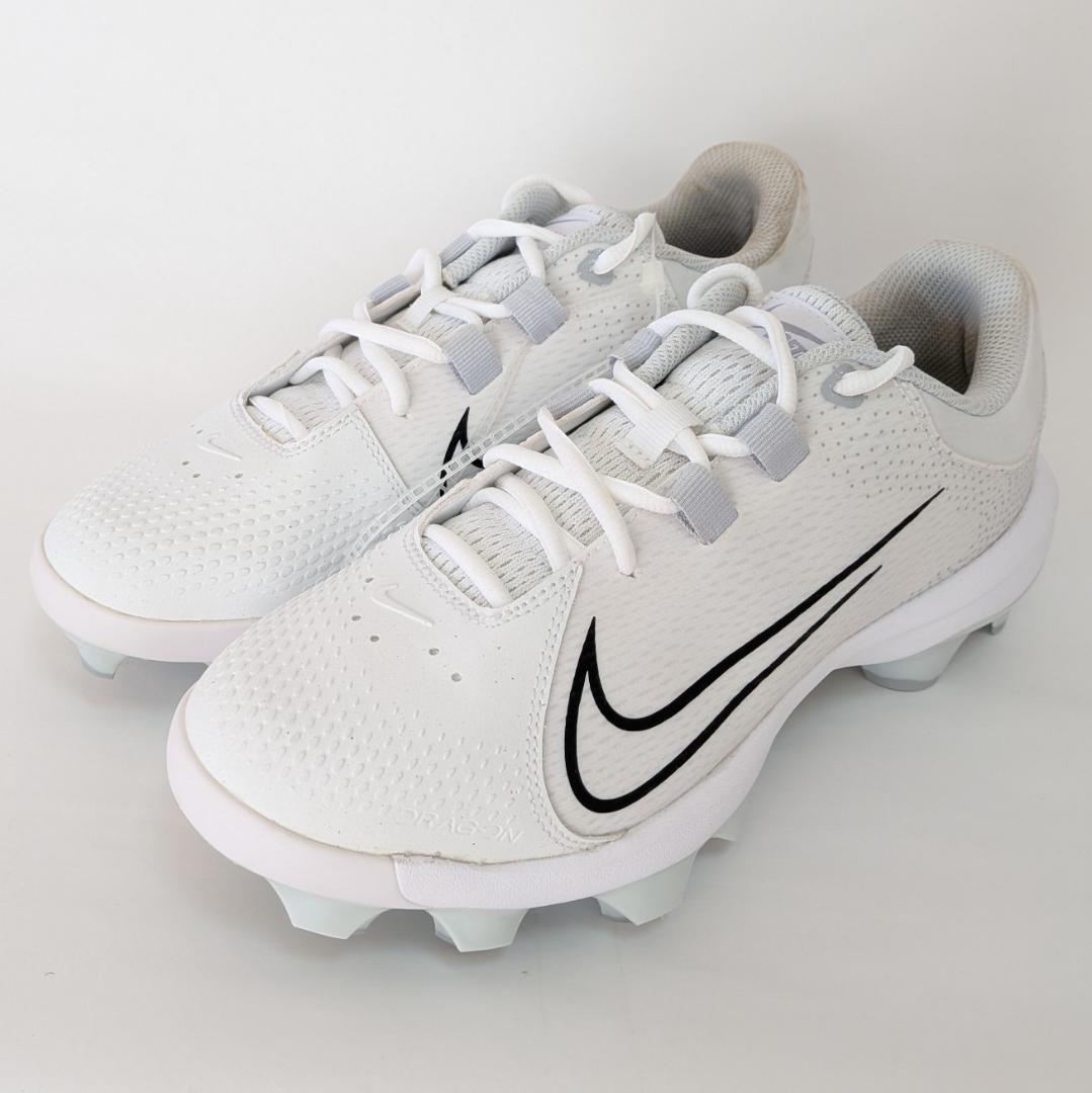 NIKEソフトボールスパイクロゴハイパーダイヤモンド4プロホワイト26.5cm