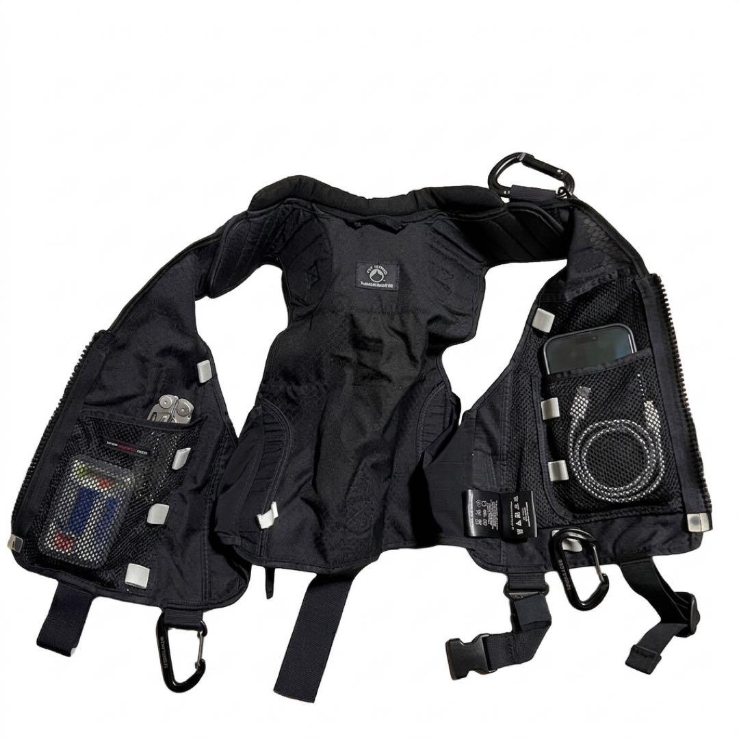 廃盤 Lowepro S&F モジュラーベスト 黒 テック系