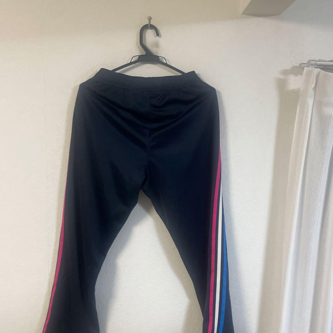 adidas ジャージジャケット ネイビー ストライプ
