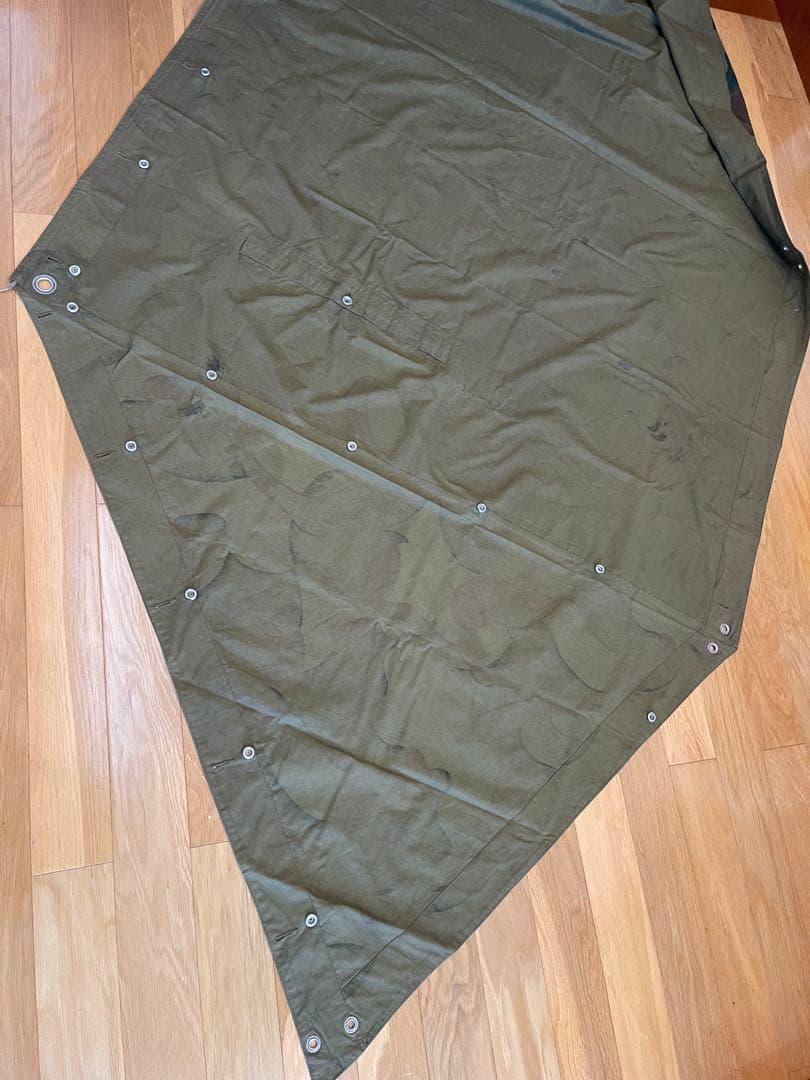 ベルギー 軍幕　m54 1枚USED 1956年製