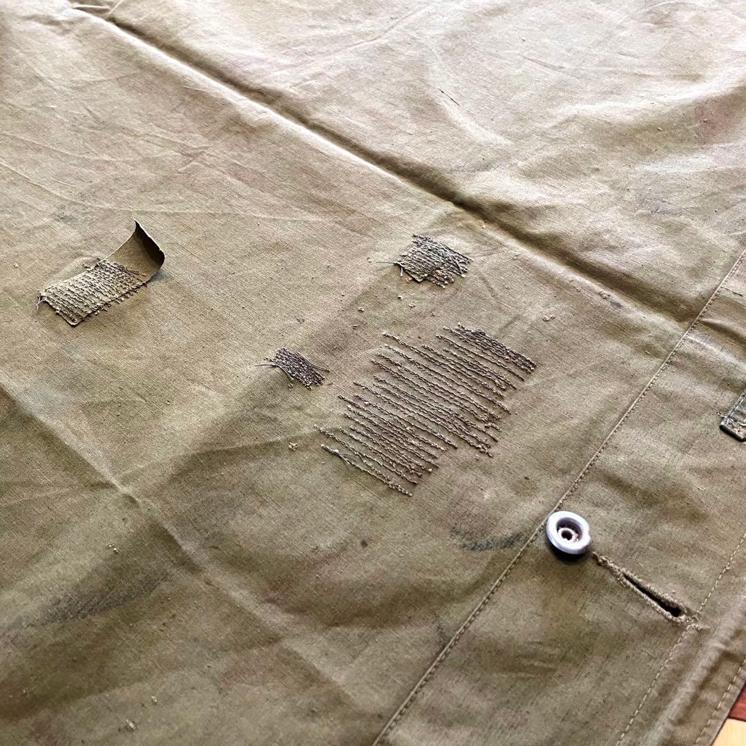 ベルギー 軍幕　m54 1枚USED 1956年製