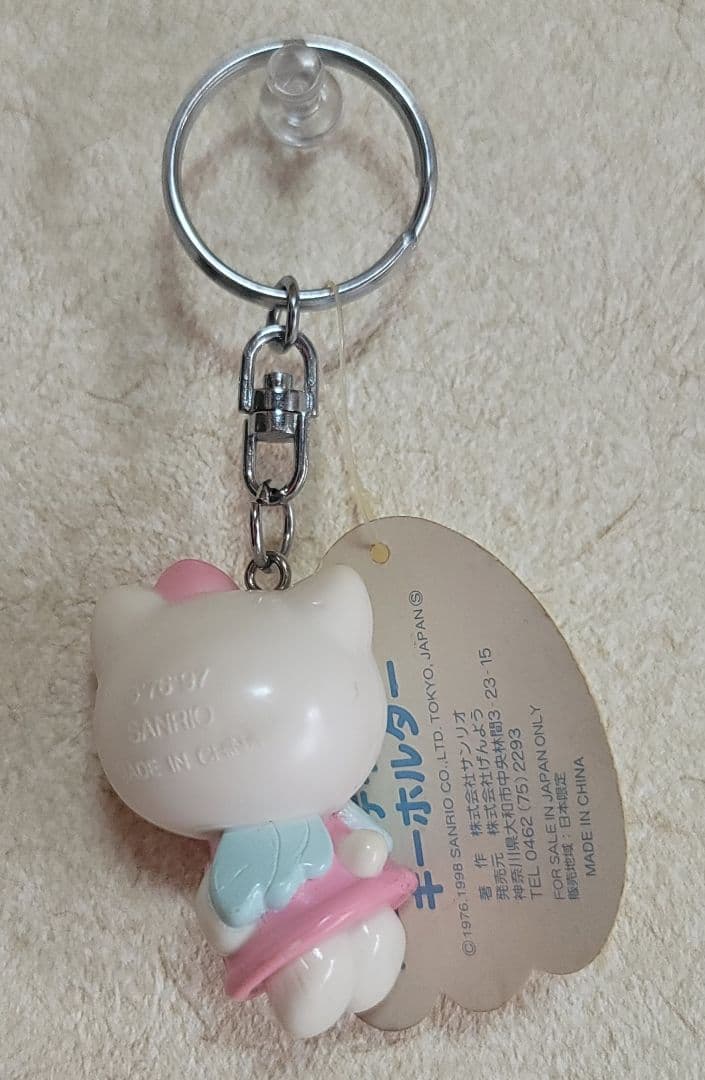 レトロ レア エンジェルキティ ファスナー マスコット キーホルダー サンリオ