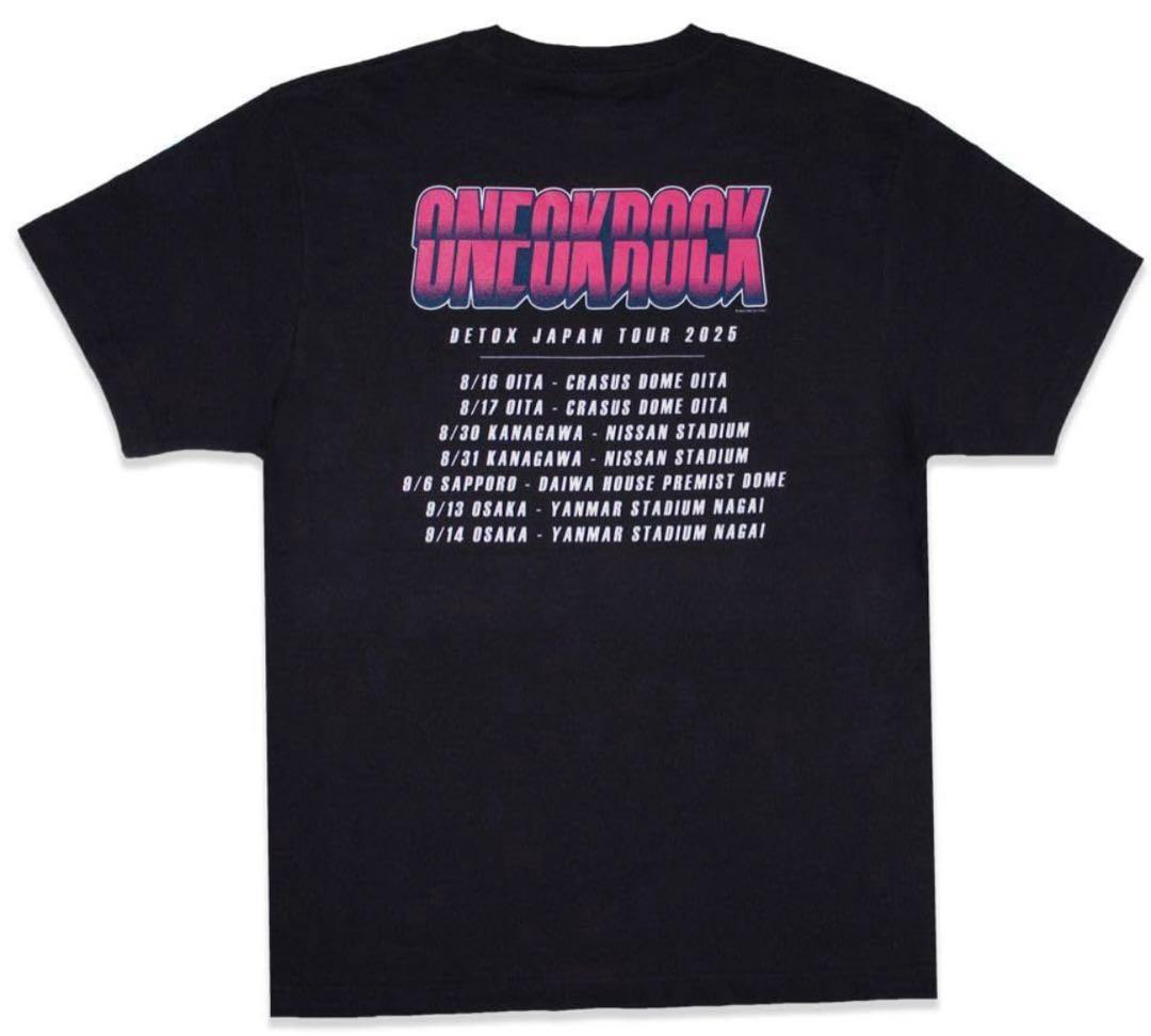 【新品】ONE OK ROCK DETOX 2025 ツアー Tシャツ M