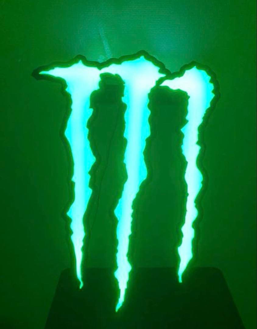 【激レア】Monster Energy LED claw sign