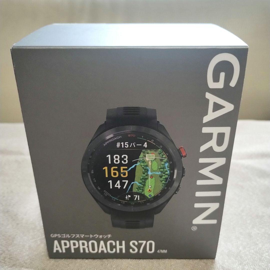 【新品未使用】GARMIN APPROACH S70 ガーミン ブラック 本体