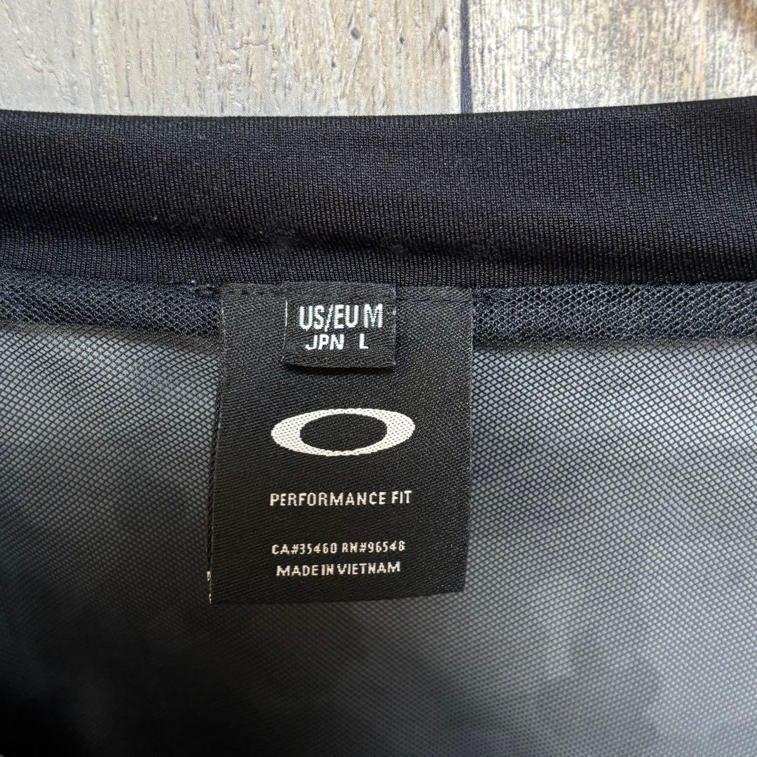 オークリー　OAKLEY ナイロン　プルオーバー　ジャケット　ハーフジップ　総柄