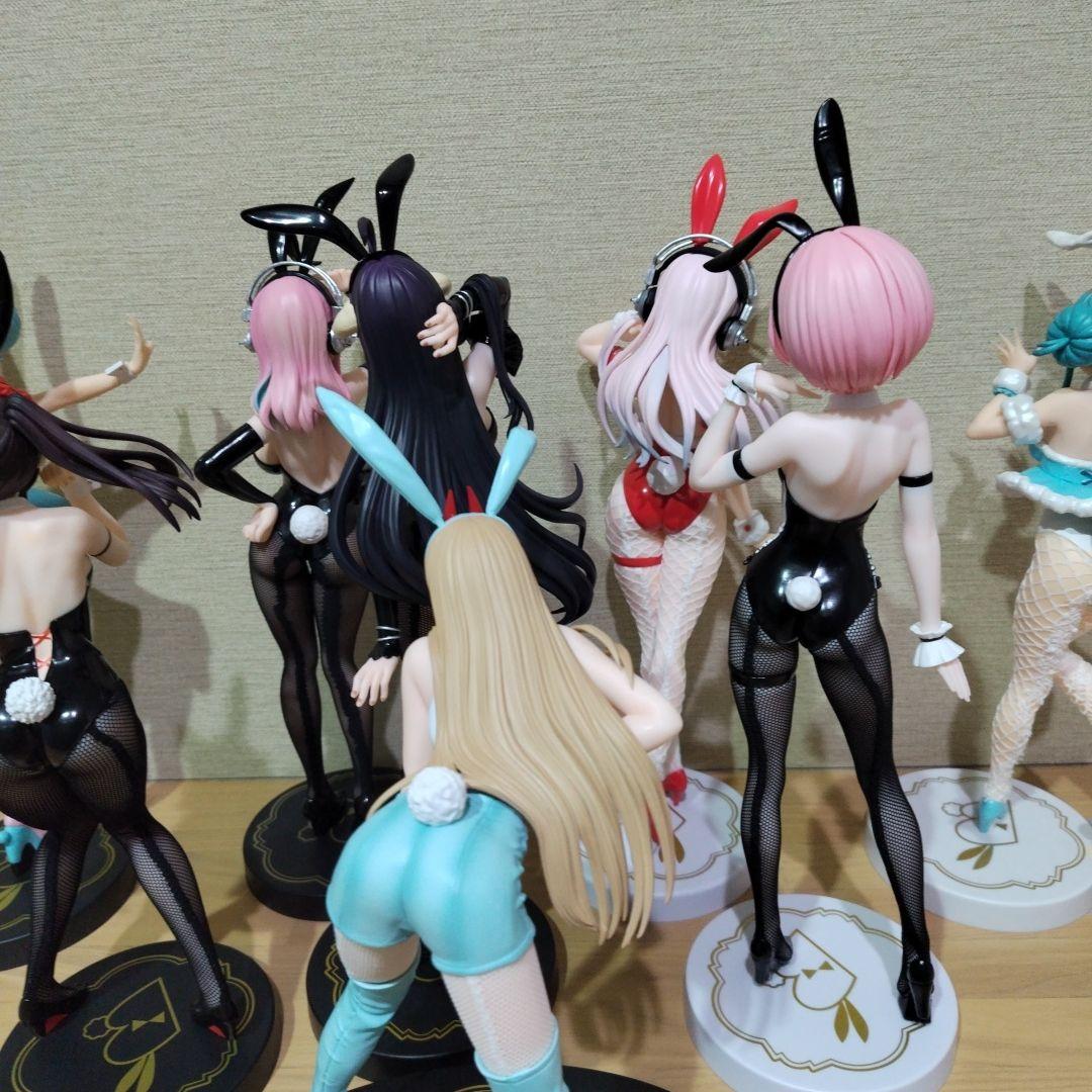 バニーガールフィギュア 8セット