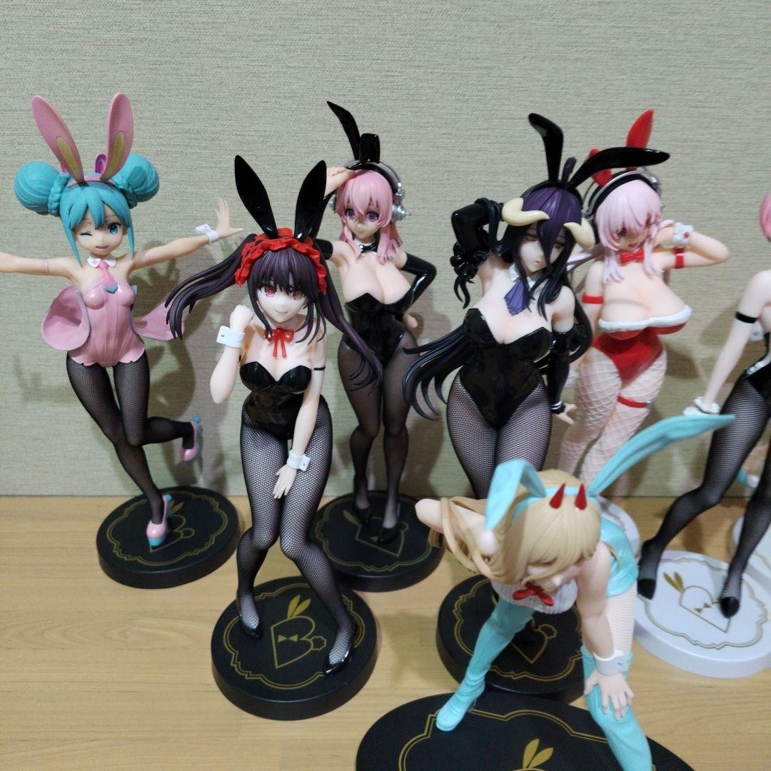バニーガールフィギュア 8セット
