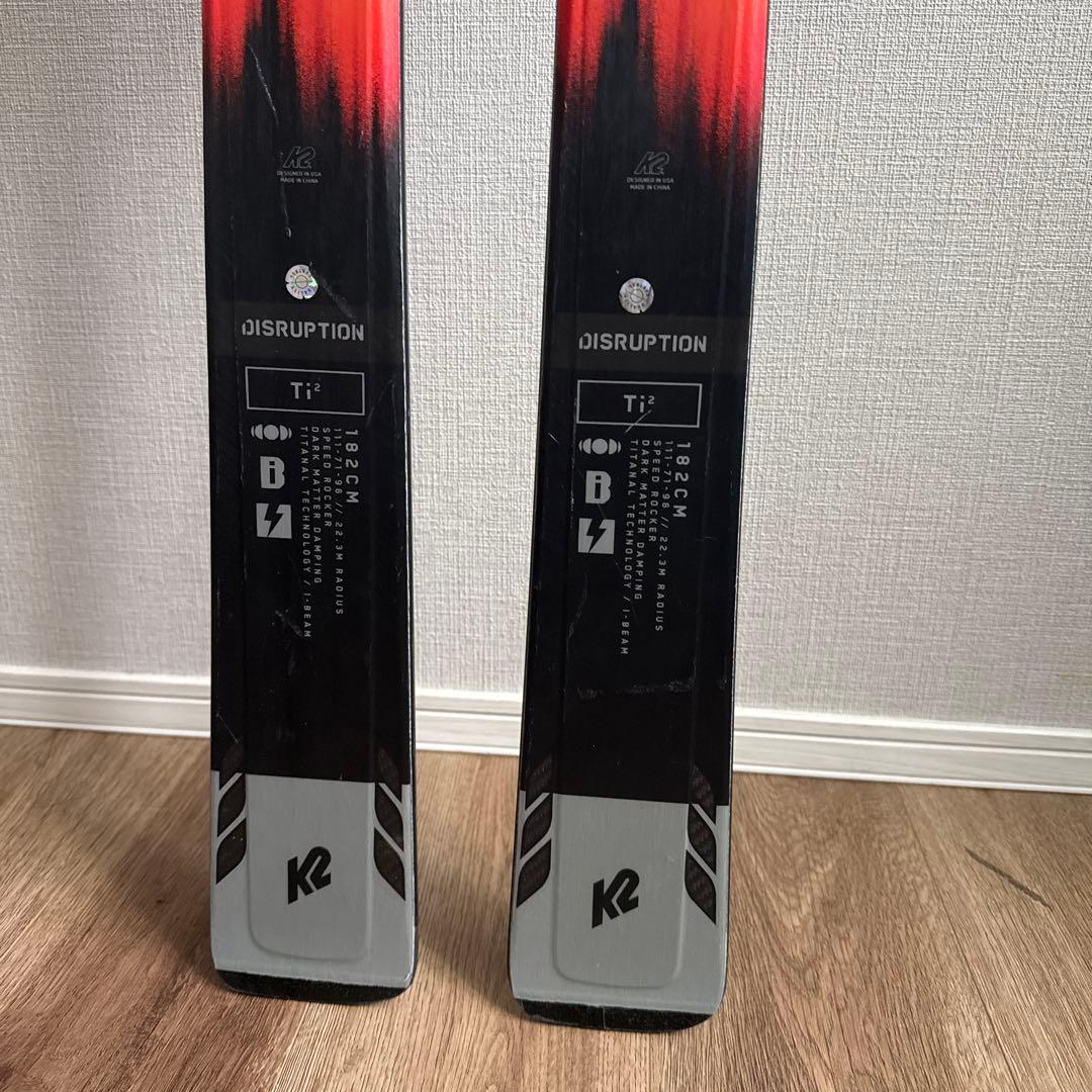 K2 ディスラプション TI2 WC + XCOMP 16 23-24182cm