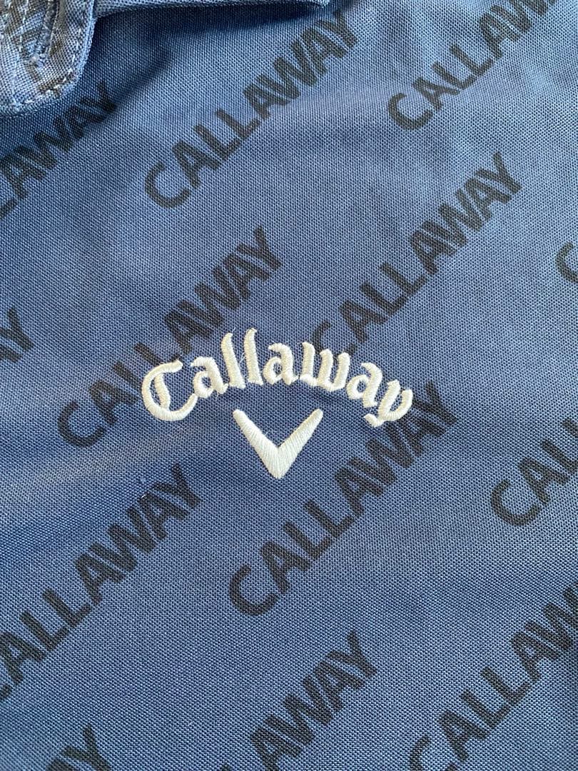 Callaway ネイビー ポロシャツ LL