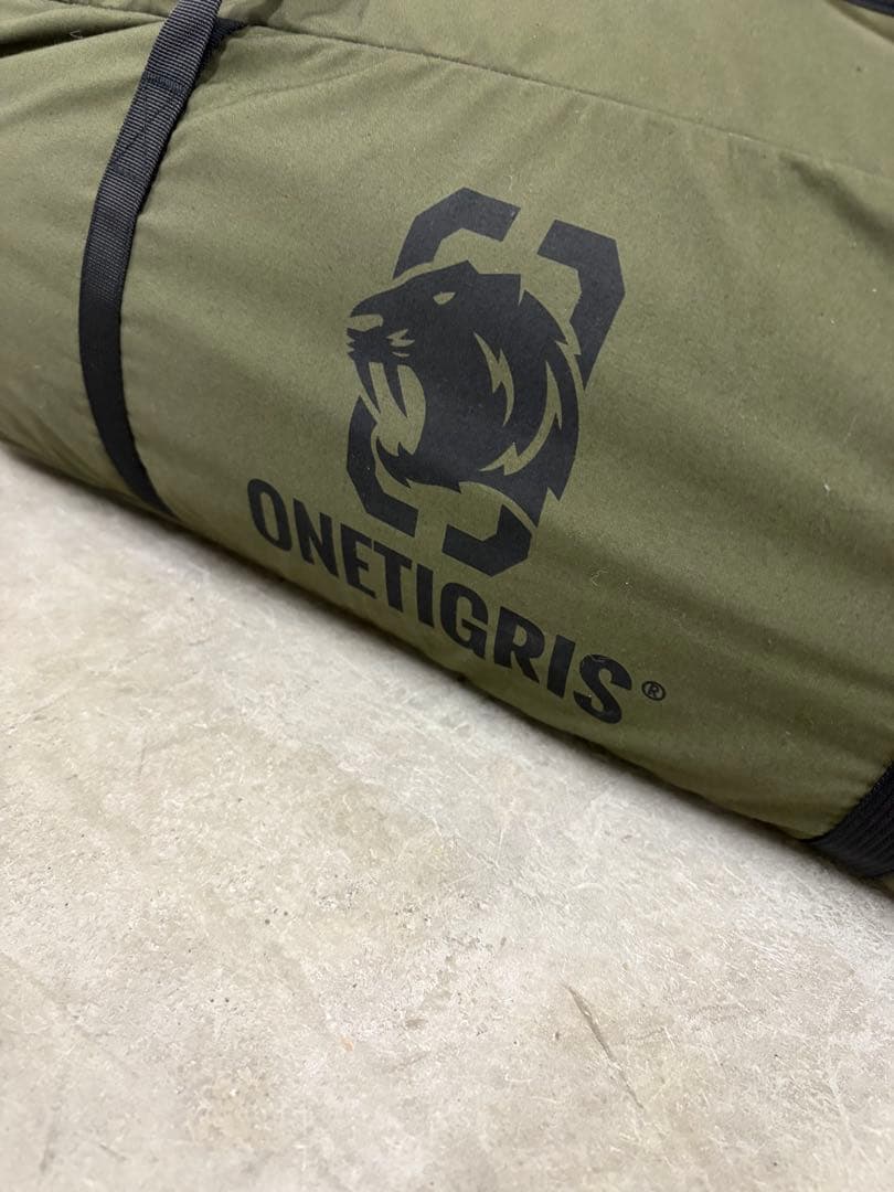 未使用級　ONETIGRIS ロックシールドTC アーミーグリーン　スカートあり