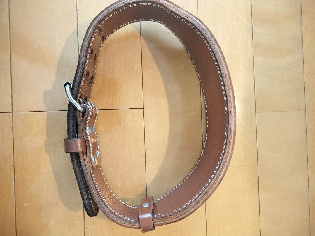 ゴールドジムプロレザーベルト・Mサイズ