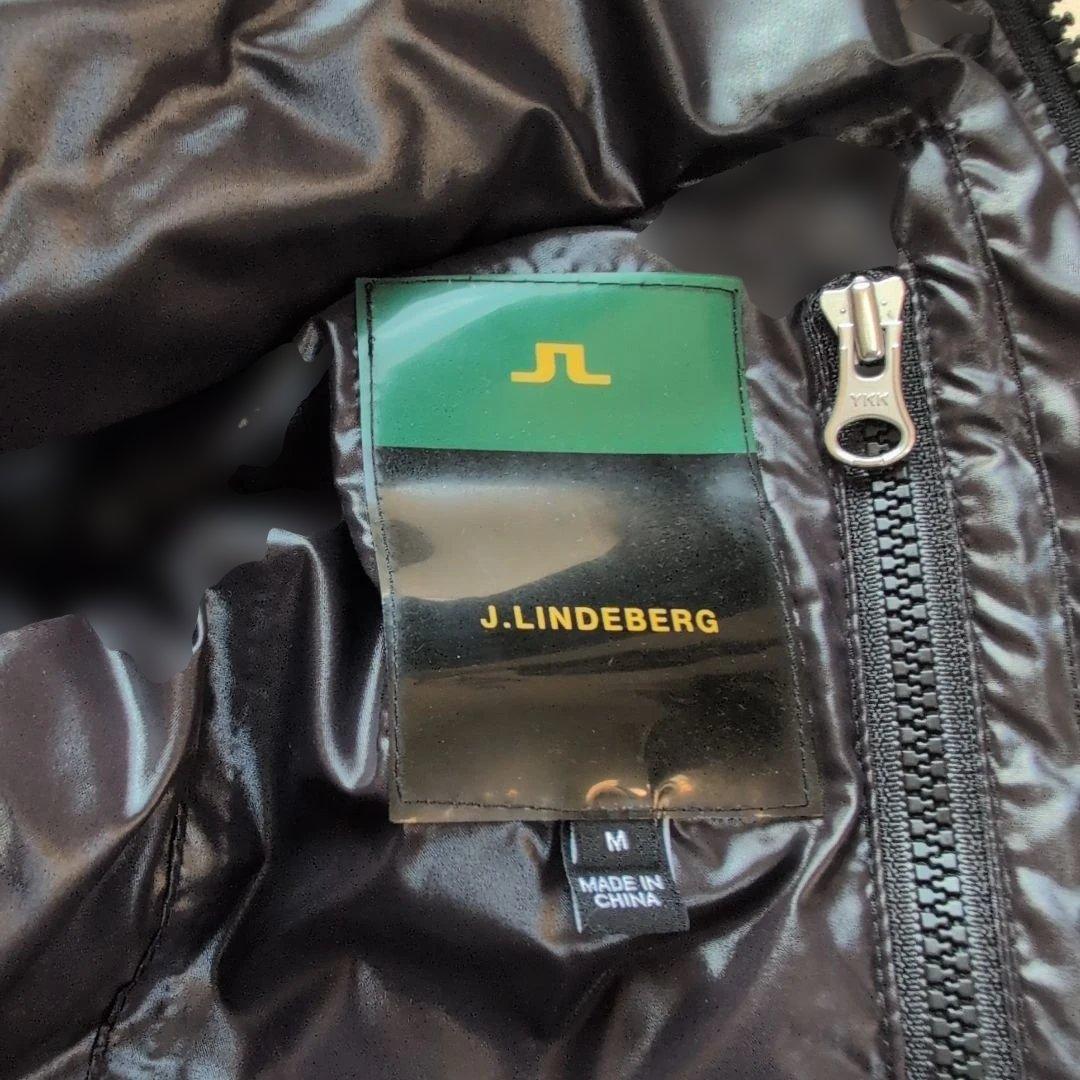 J.Lindeberg 黒 ダウンベスト