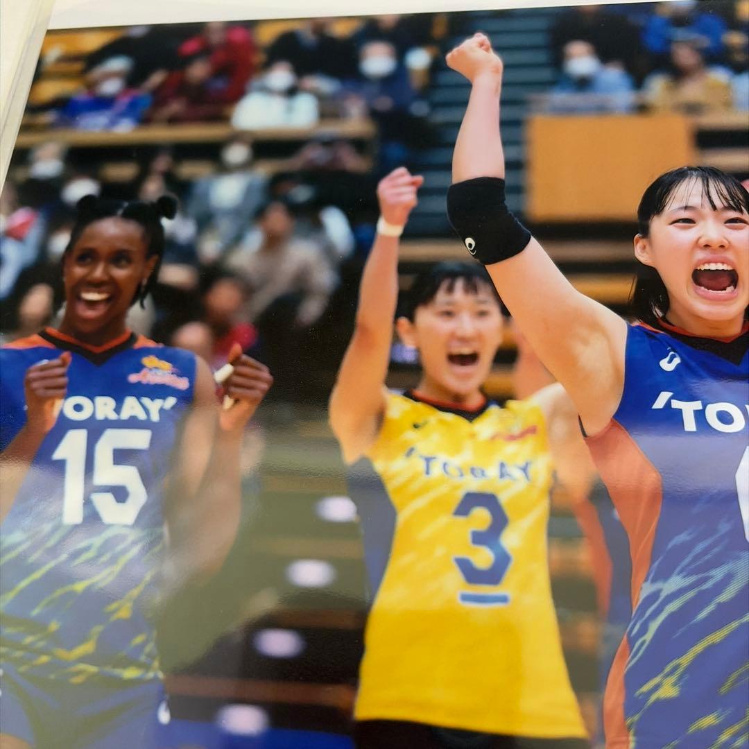 女子バレーボール 日本代表 火の鳥NIPPON 関菜々巳 直筆サイン入りフォト