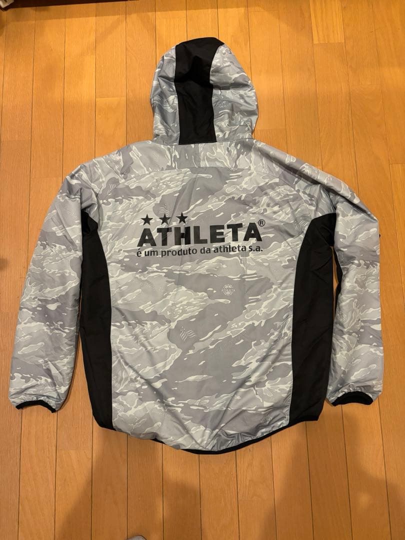 ATHLETA アスレタ ナイロンパーカー Mサイズ(裏起毛)