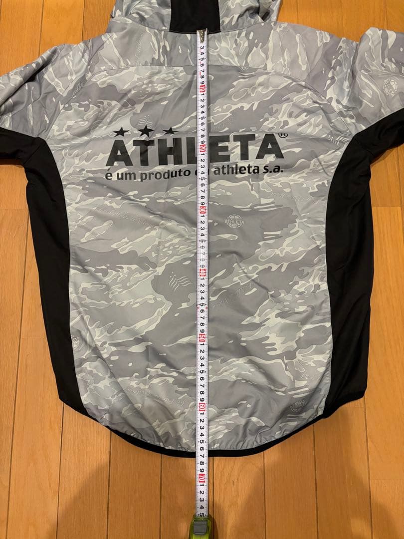 ATHLETA アスレタ ナイロンパーカー Mサイズ(裏起毛)