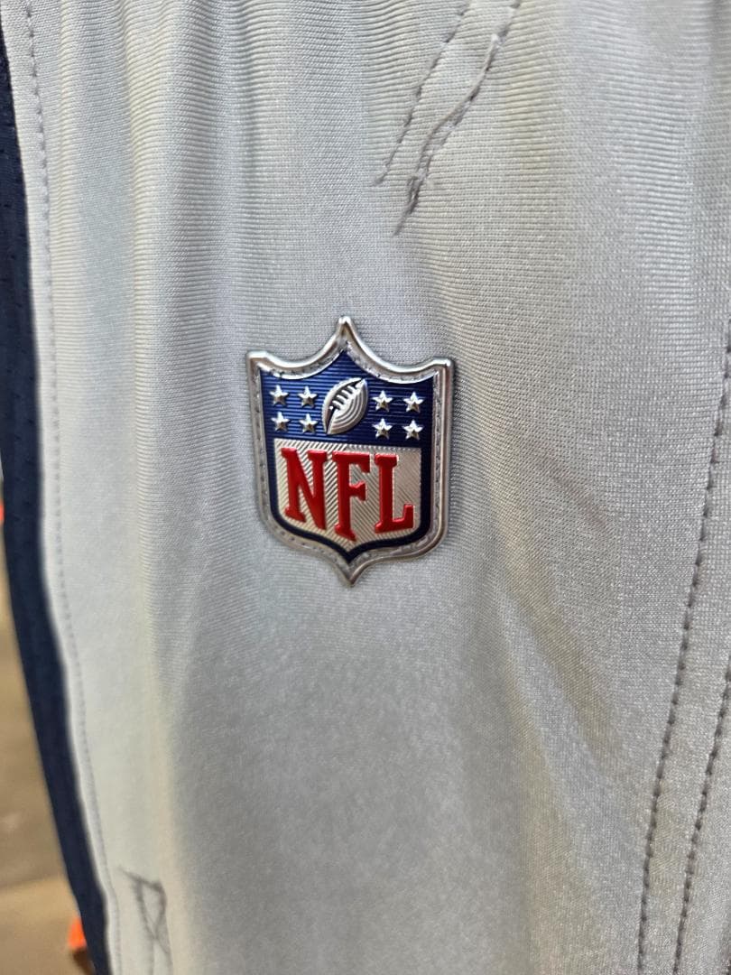 NIKE NFL ゲームパンツ グレー ネイビーライン 36
