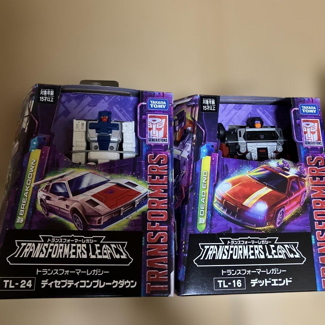 トランスフォーマーレガシー　メナゾール　手足組４体セット　すべて未開封品