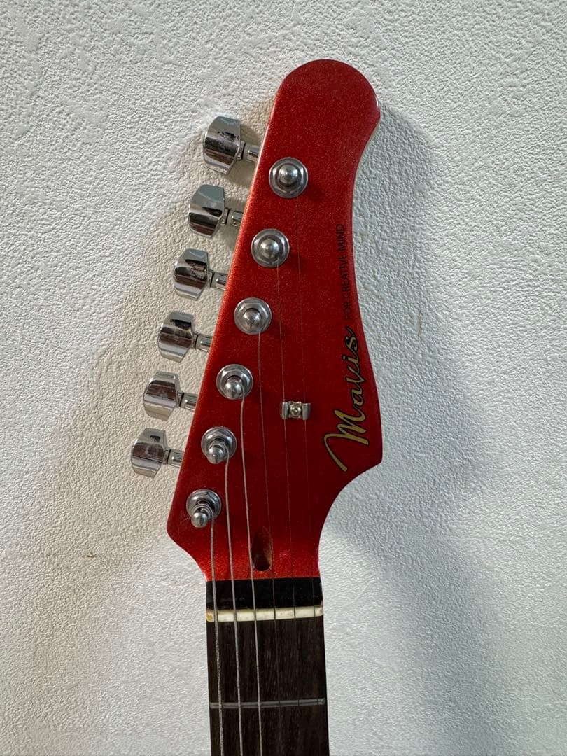 Morris レッドエレキギター