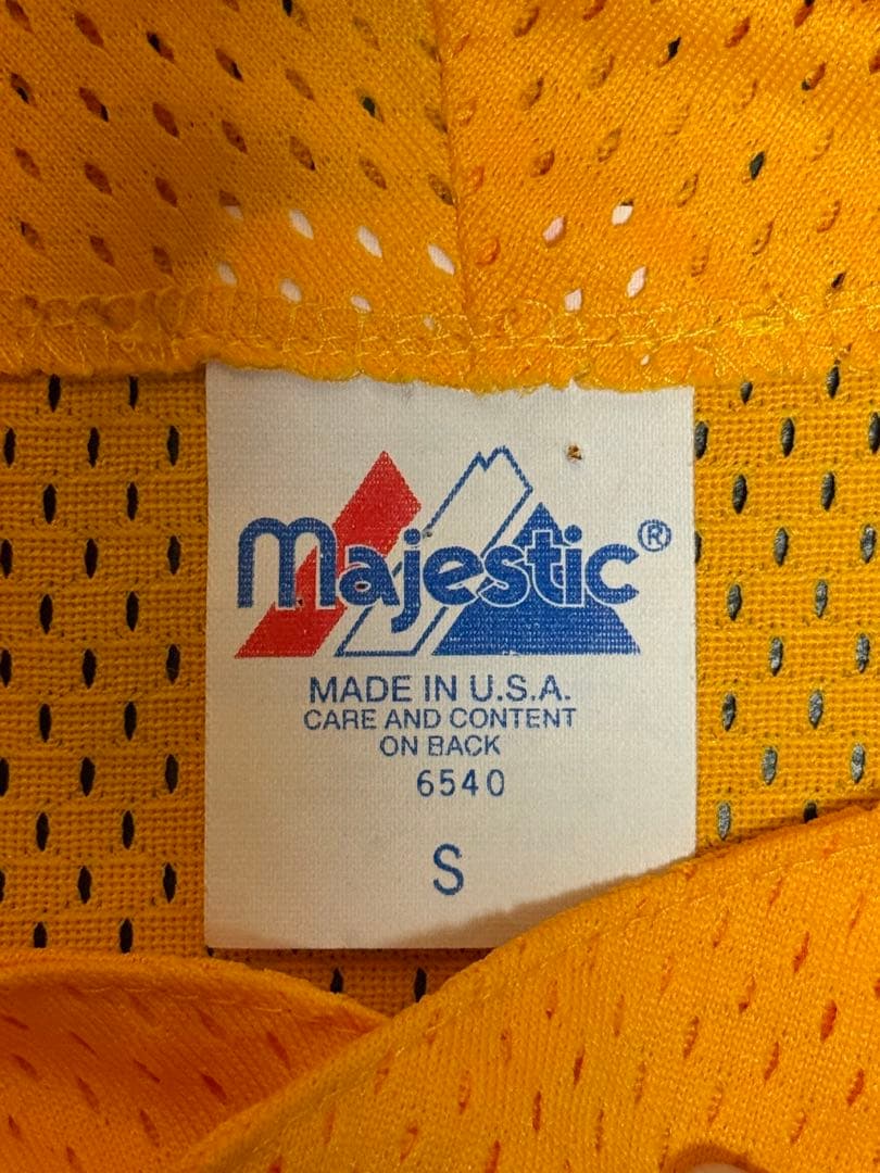 USA製　Majestic Heat ゲームシャツ　Sサイズ