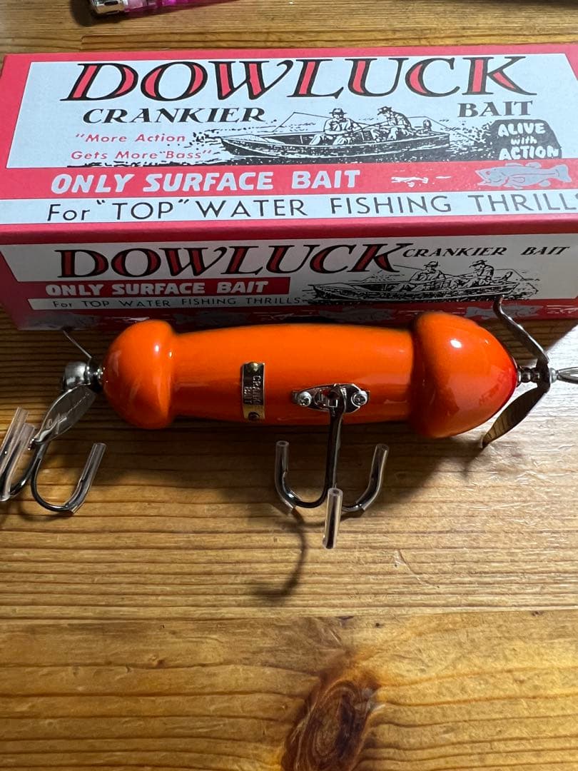 ［希少］道楽　DOWLUCK CRANKIER BAIT クルクルチ◯ン◯ン