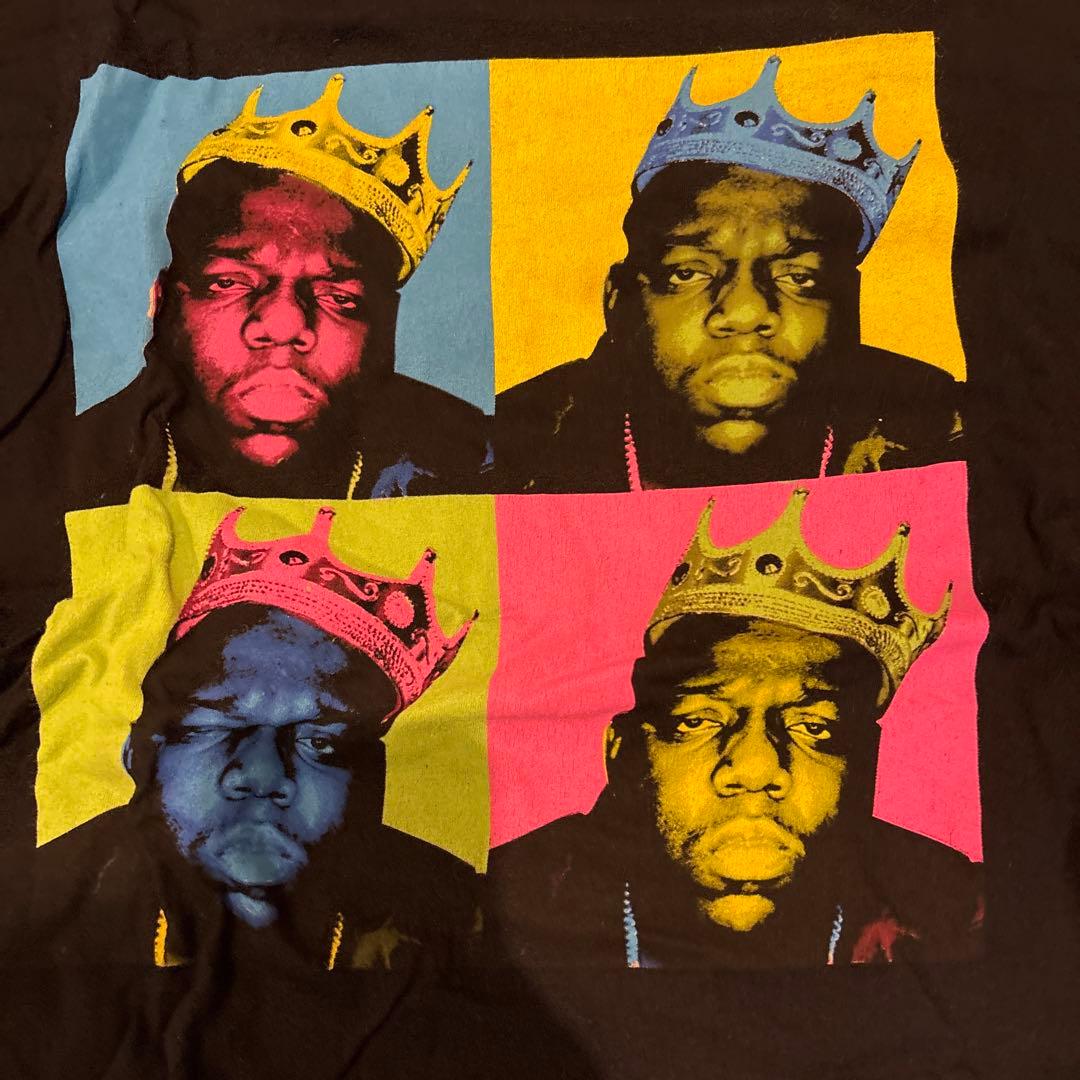 ビッグ・ノトーリアス・B.I.G. Tシャツ　vintage 90s ✨希少