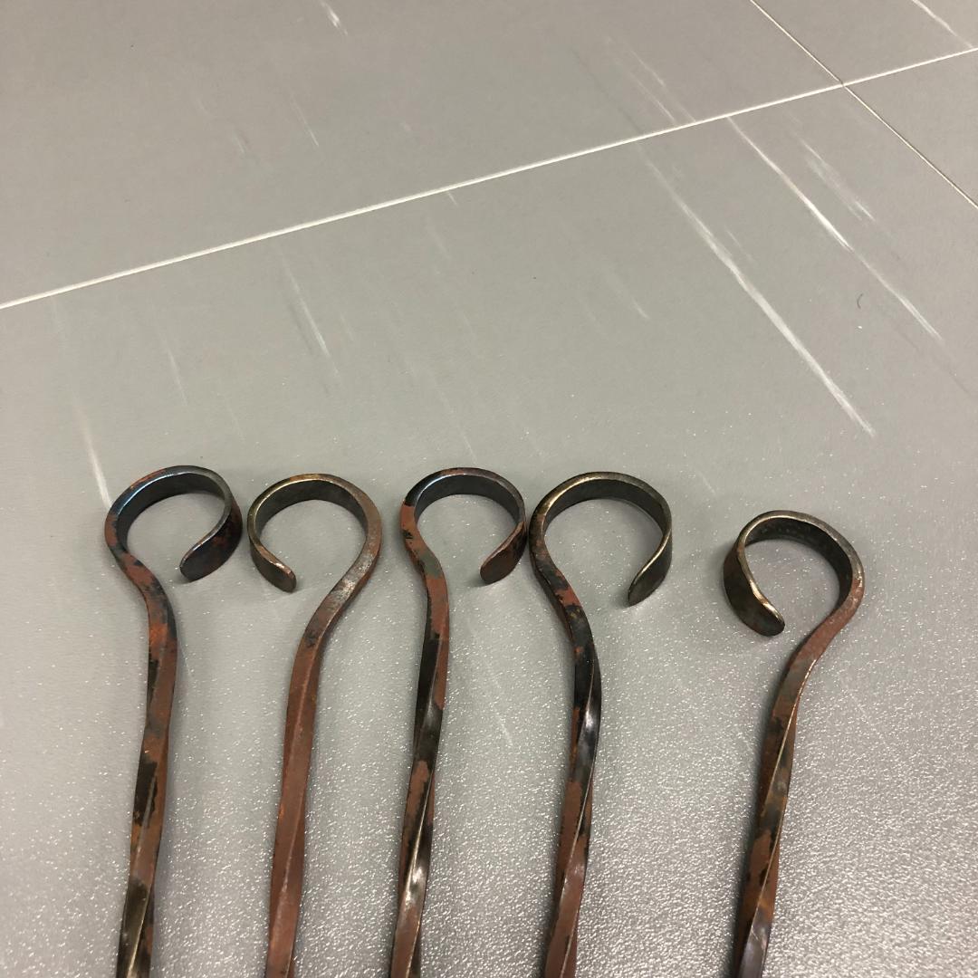 ブッシュクラフト バーベキュー 調理 串 鍛冶屋