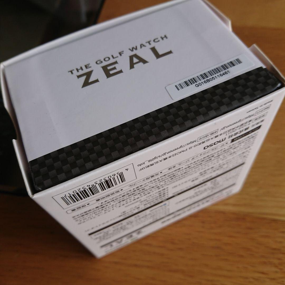 グリーンオン ZEAL（ザ・ゴルフウォッチ ジール） ブラック