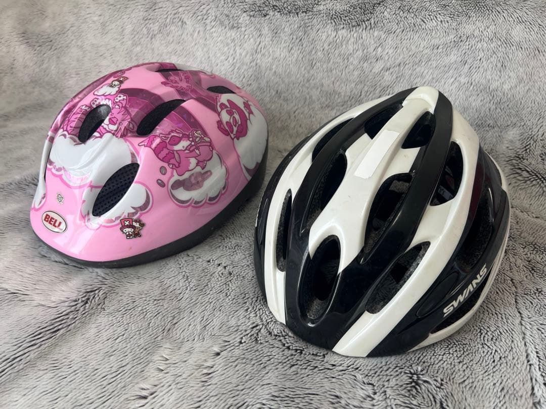 ★スワンズ・ベル★キッズ サイクル ヘルメット★セット ★