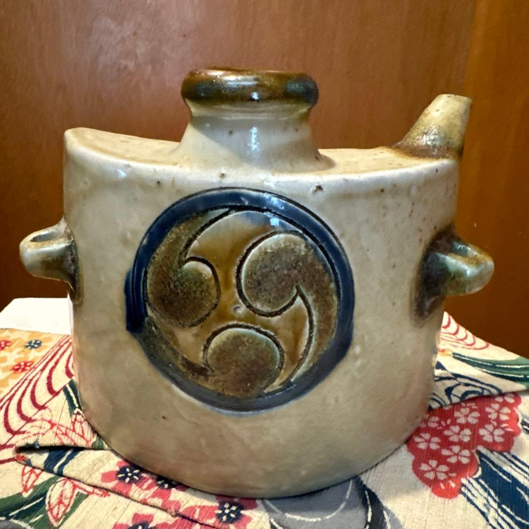 【壺屋焼】古い抱瓶