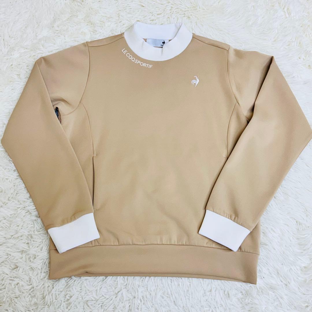 池田エライザ着用　ルコックゴルフ スフレダンボール上下セット ベージュ M/S