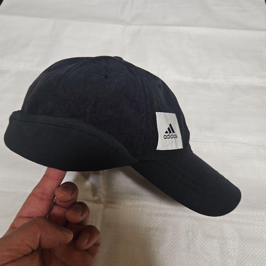 adidas オレンジポロシャツとストレッチ保温ジョガーパンツ、帽子セット 売り