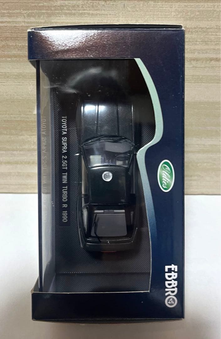エブロ 1/43 TOYOTA SUPRA 2.5GT ツインターボ R ‘90